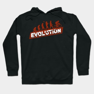 Cycling Evolution Bicycle Cyclist Gift Hoodie